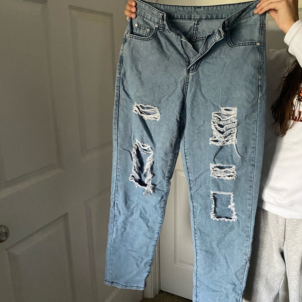 Distressed Jeans